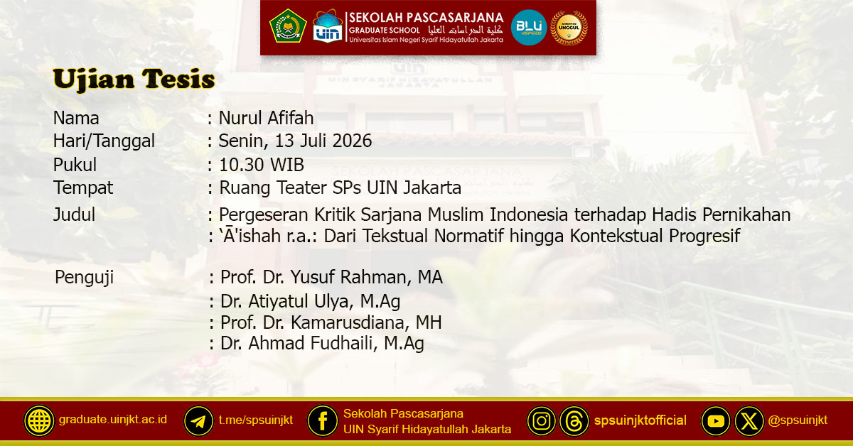 Nurul Afifah Thesis Exam