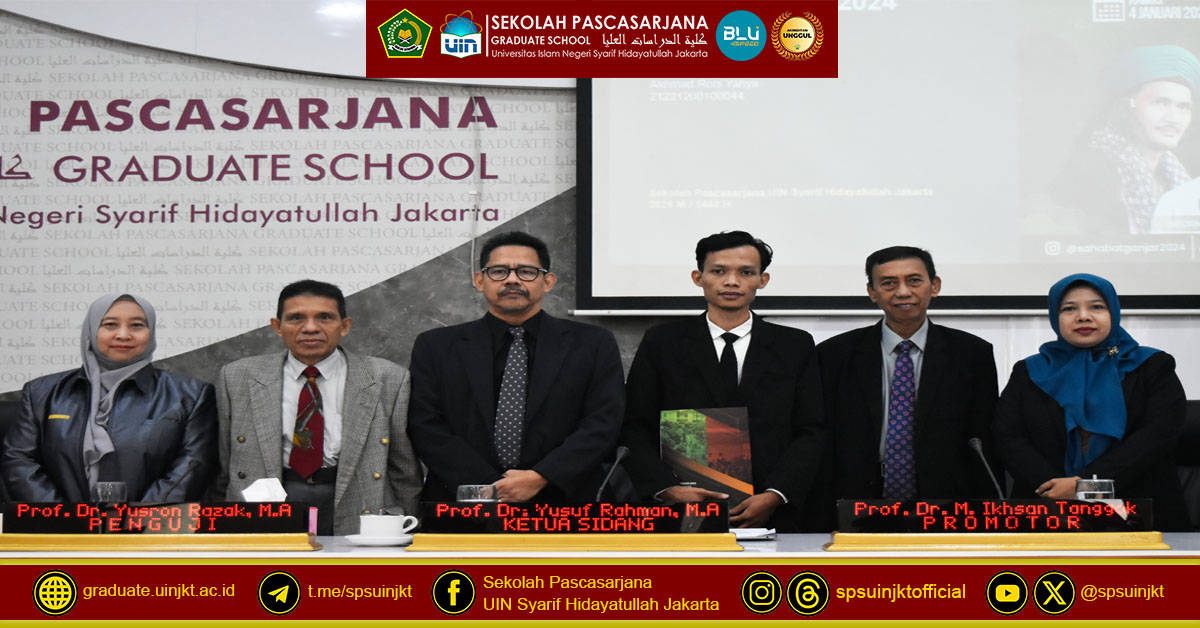 Ujian Tesis Ahmad Roni Yahya, Konversi Karisma Jadi Suara: Mengurai Mobilisasi Politik Mafia Sholawat pada Pemilu 2024