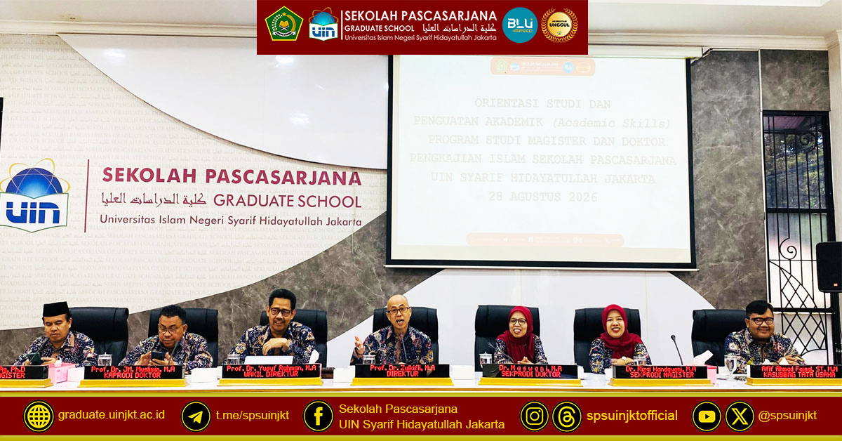 New Student Orientation for the Odd Semester 2026/2027, Starting Academic Steps Towards Global Standards