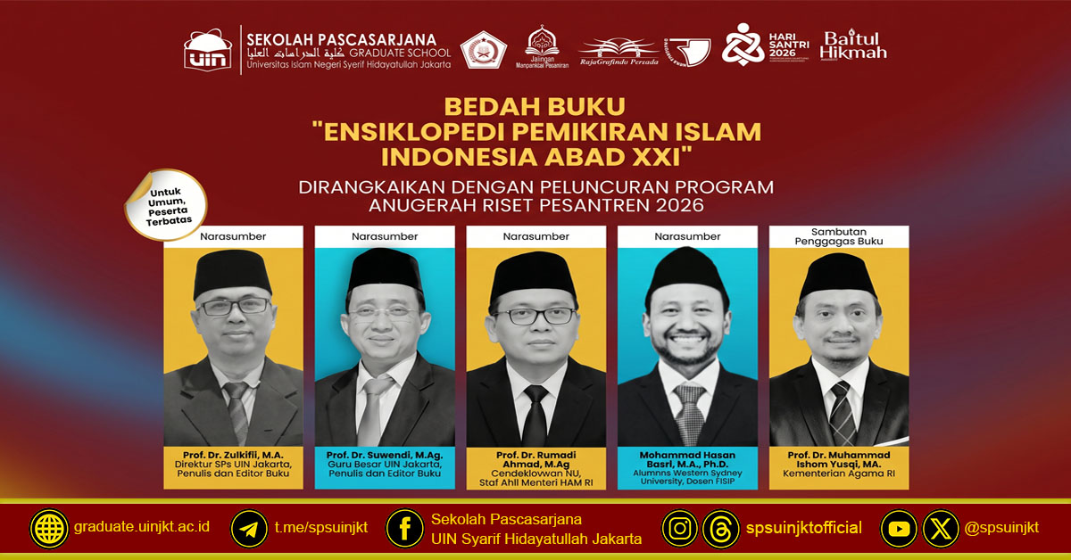 Bedah Buku "Ensiklopedi Pemikiran Islam Indonesia Abad XXI"