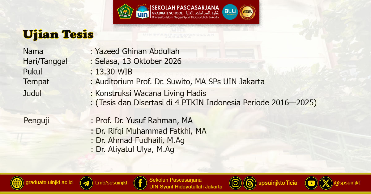 Yazeed Ghinan Abdullah Thesis Exam