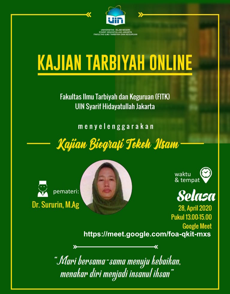 Kajian Tarbiyah Online Ramadhan