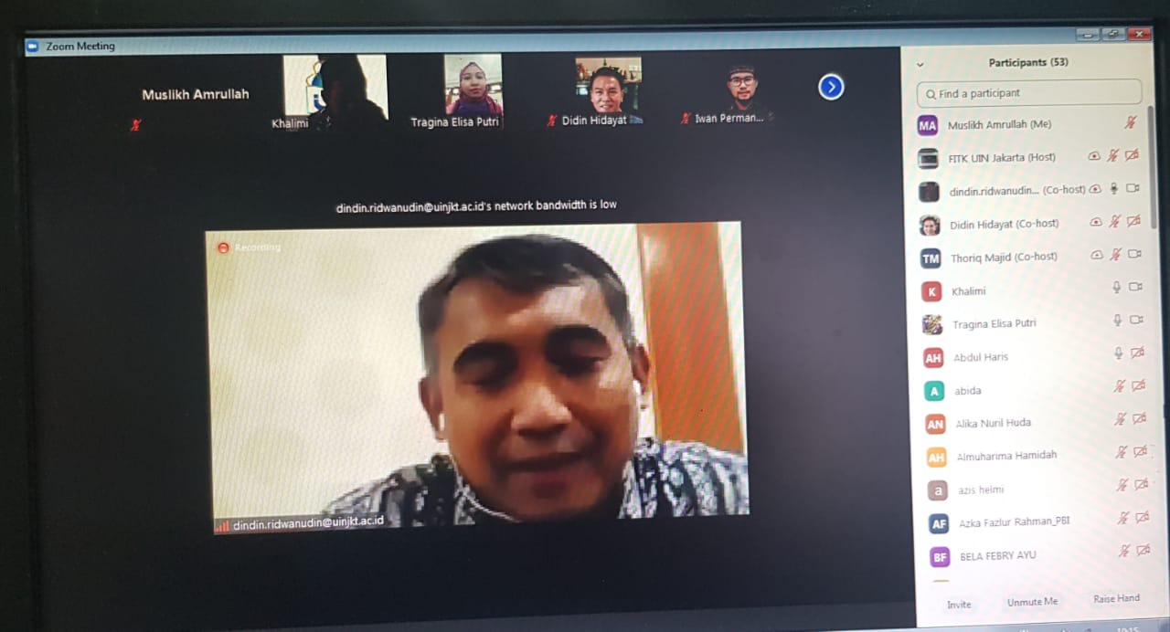 OMIK Gelar Rapat Koordinasi Persiapan PBAK dengan Dekanat
