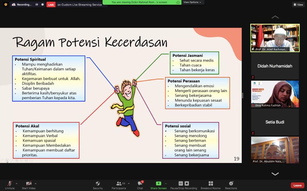 DISKUSI DOSEN FITK 2021 SERI 3: “EKSISTENSI DAN PERAN PROFESI GURU DI ERA REVOLUSI INDUSTRI 4.0"