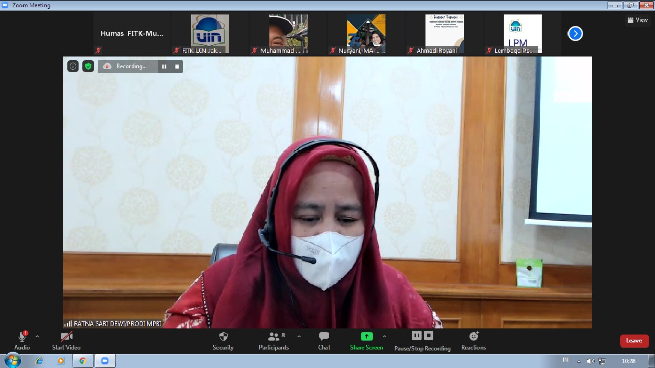 Jelang Visitasi, Magister PBI Gelar Simulasi