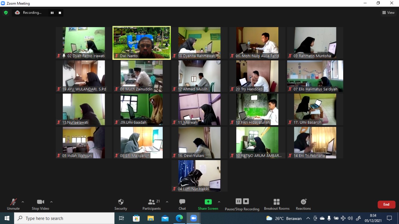 Hari Kedua Pelaksanaan UP UKMPPG Daljab 2021 Batch 2 TUK UIN Jakarta