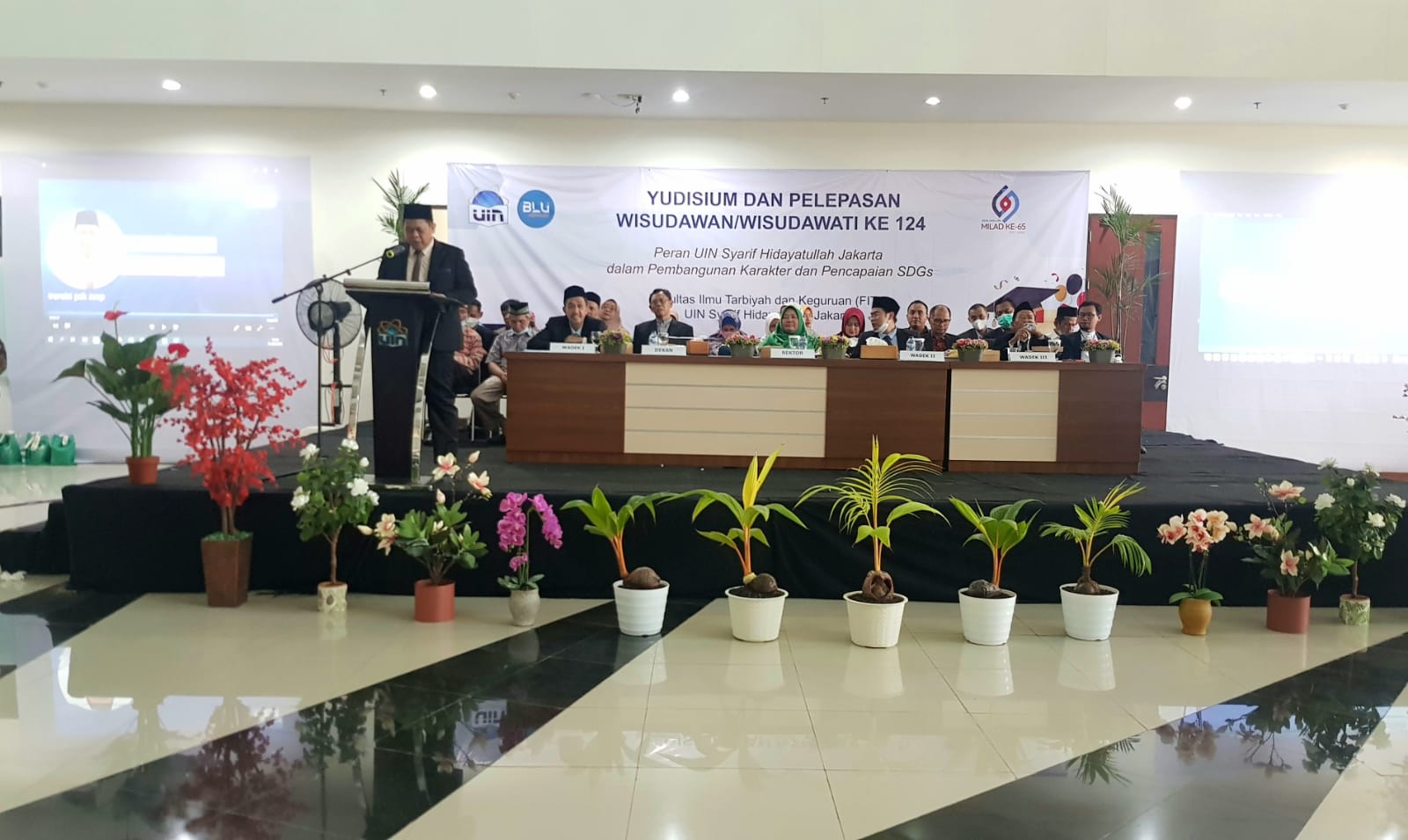 210 Calon Wisudawan/wati Sarjana ke-124 FITK Ikuti Yudisium dan Pelepasan