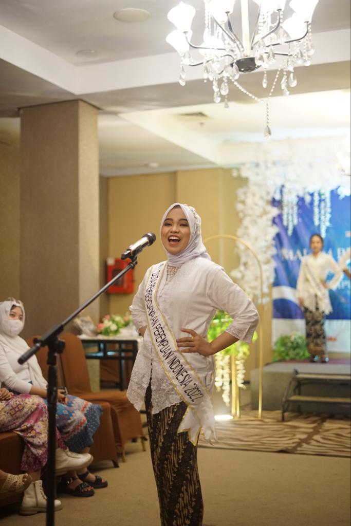 Muthiah Afifah, Mahasiswa PBI FITK UIN Jakarta Terpilih Sebagai Duta Pemberdayaan Perempuan Indonesia 2022  