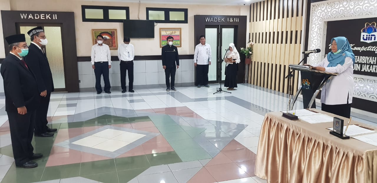 Sah! Dekan Lantik Ketua dan Sekretaris Prodi Doktor PAI