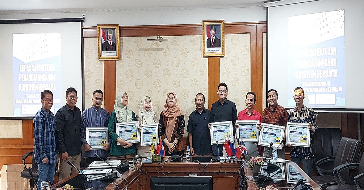 FITK UIN Jakarta Gelar Lepas Sambut dan Penandatanganan Komitmen Bersama Tendik