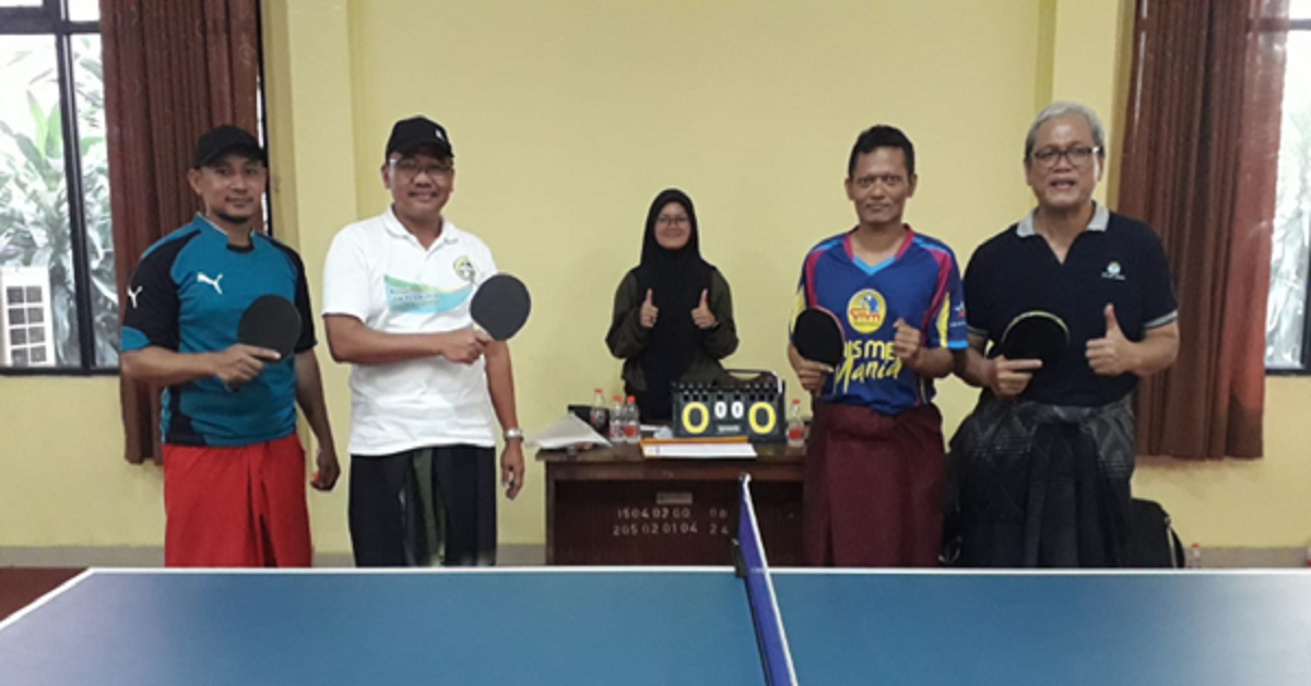 FITK UIN Jakarta Raih Juara III Lomba Tenis Meja dalam KREXPO 2025