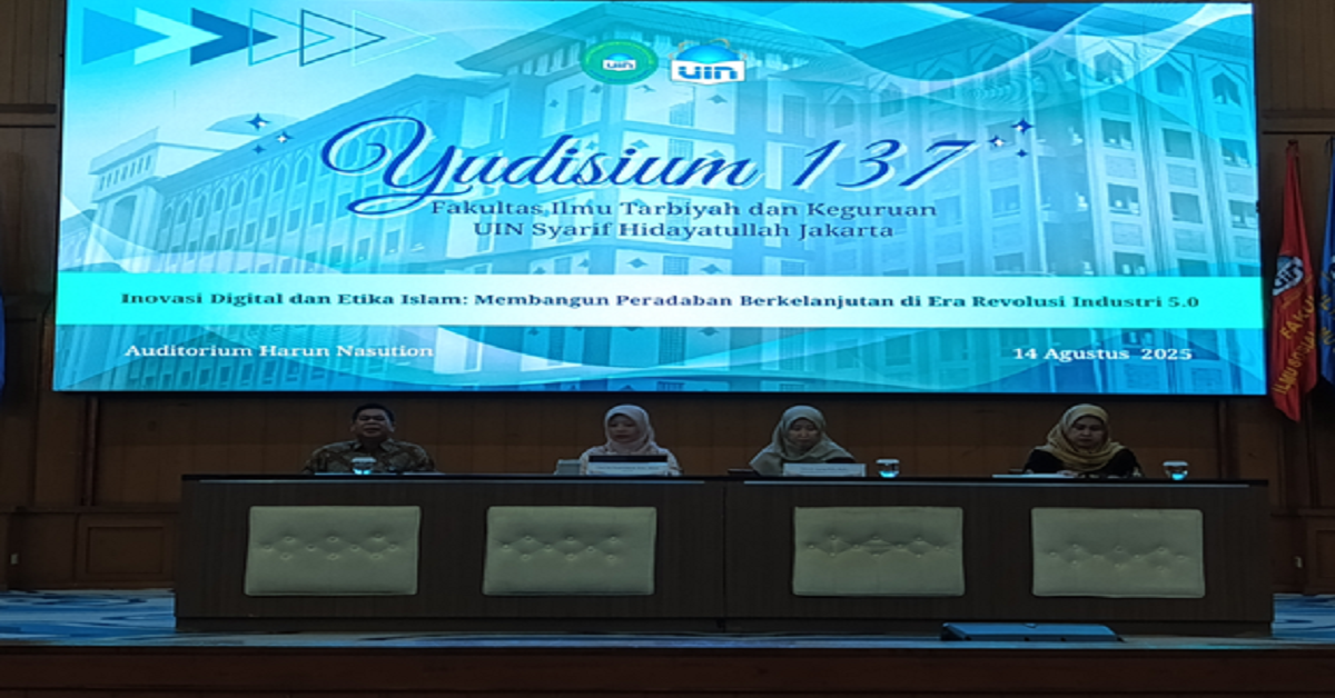 FITK UIN Jakarta Gelar Yudisium ke-137, 393 Lulusan Raih Predikat Cumlaude