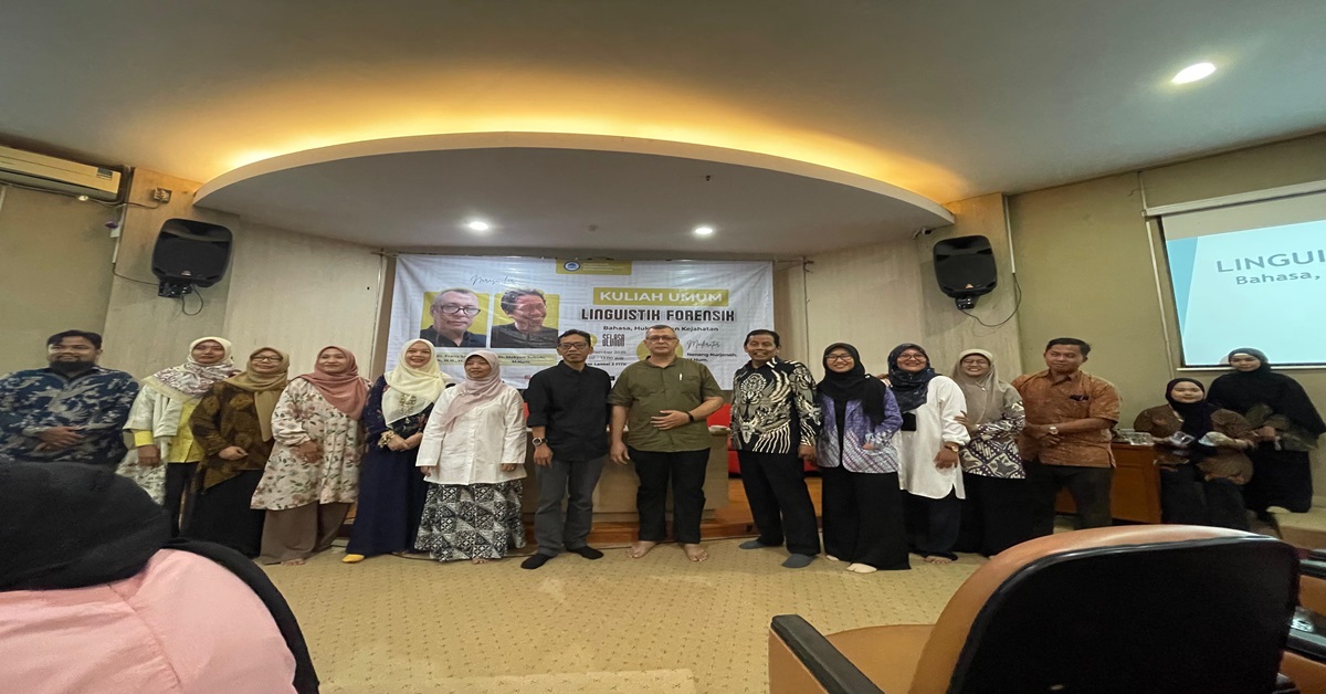 Kuliah Umum Linguistik Forensik (1)