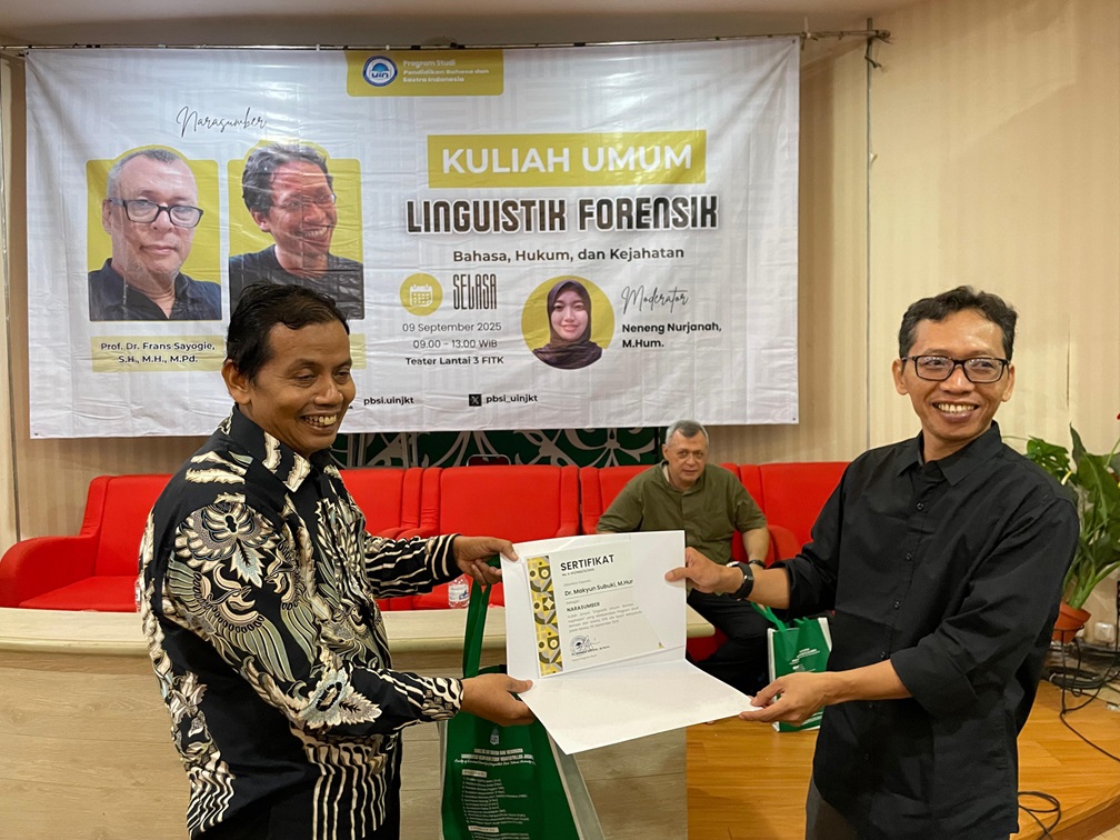 Kuliah Umum Linguistik Forensik (5)