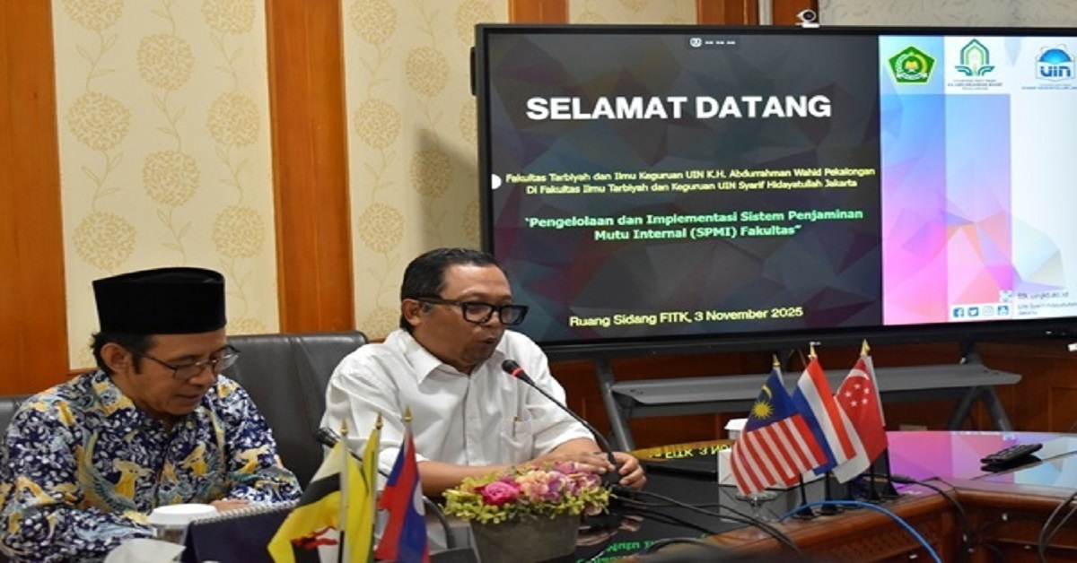 FITK UIN Pekalongan Lakukan Benchmarking Sistem Penjaminan Mutu ke FITK UIN Jakarta