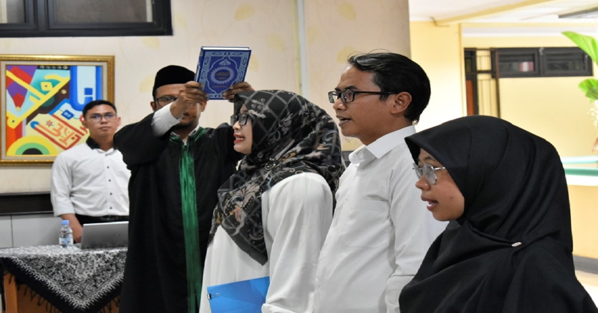 DEKAN FITK UIN JAKARTA LANTIK KETUA DAN PLT SEKRETARIS PROGRAM STUDI PPG DAN PIAUD