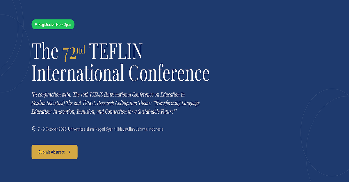 10th ICEMS in conjunction with 72nd TEFLIN