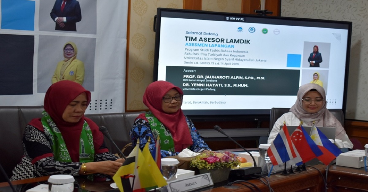 Pembukaan Asesmen Lapangan Akreditasi Prodi Tadris Bahasa Indonesia FITK UIN Jakarta Berlangsung Khidmat dan Penuh Optimisme
