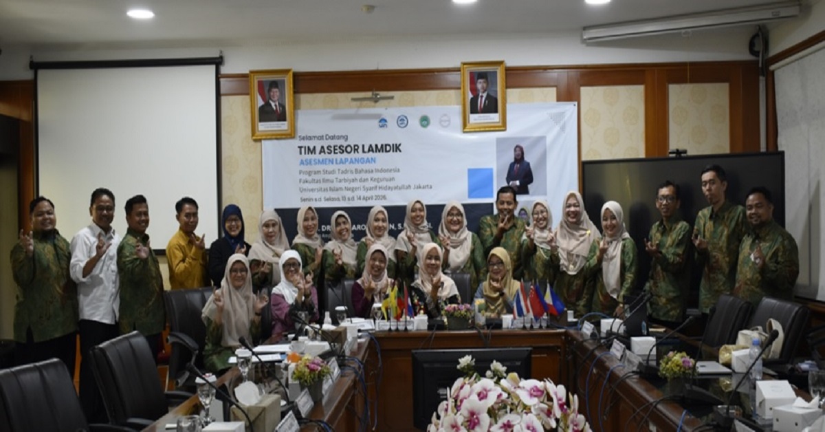 FITK UIN Jakarta Tuntaskan Asesmen Lapangan, Prodi Tadris Bahasa Indonesia Optimistis Raih Hasil Terbaik