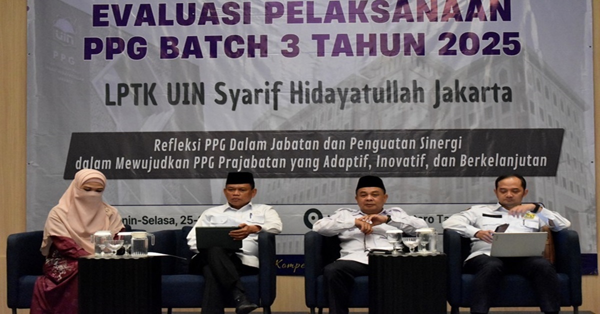 FITK UIN Jakarta Evaluasi Pelaksanaan PPG Batch 3 dan 4 Tahun 2025