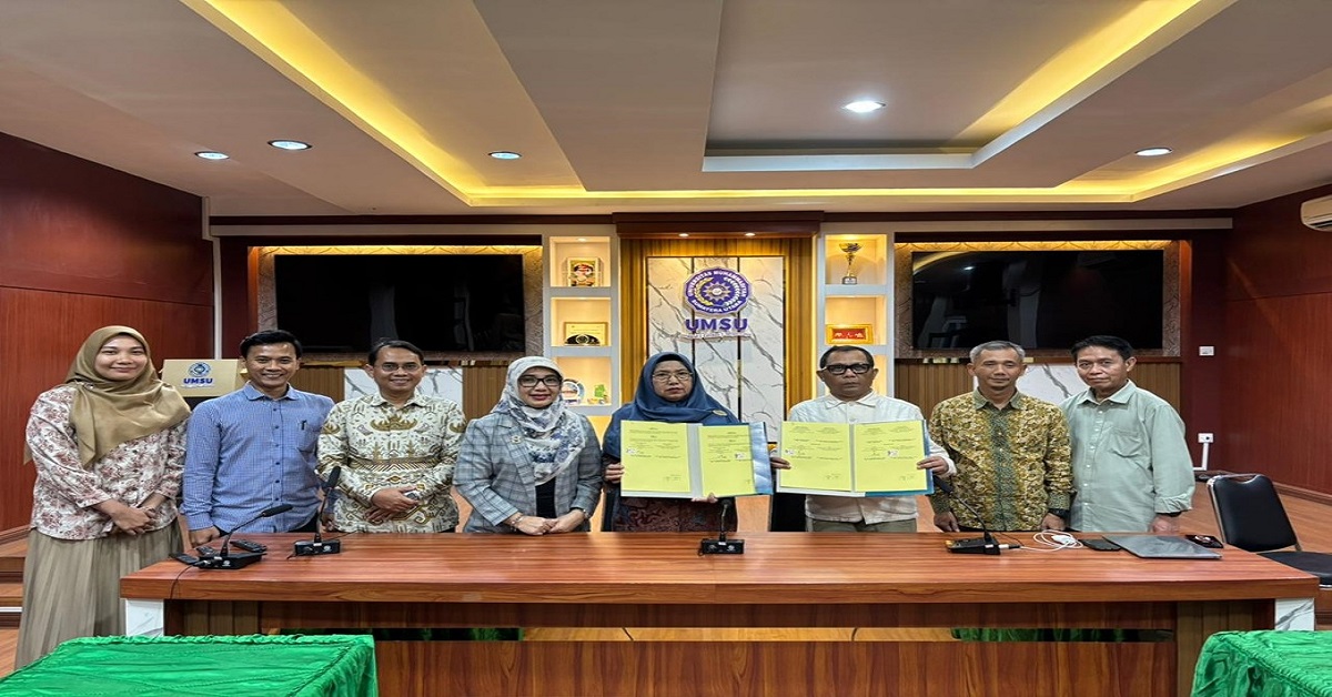 Penandatangan PKS antar FITK UIN Syarif Hidayatullah Jakarta dan FKIP UMSU