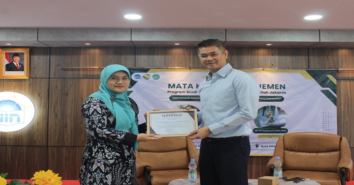 Kuliah Umum Manajemen Perkuat Pemahaman Mahasiswa Pendidikan IPS FITK UIN Jakarta