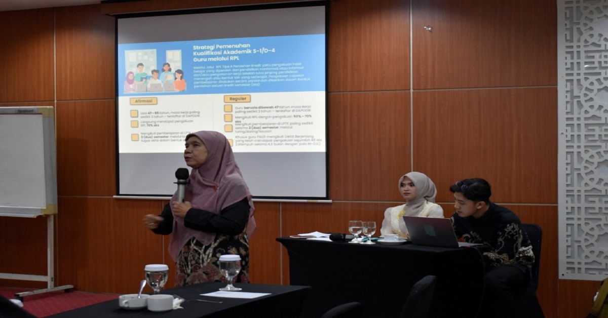 FITK UIN Jakarta Perkuat Pelaksanaan PKA RPL PIAUD Bersama Pakar Universitas Terbuka