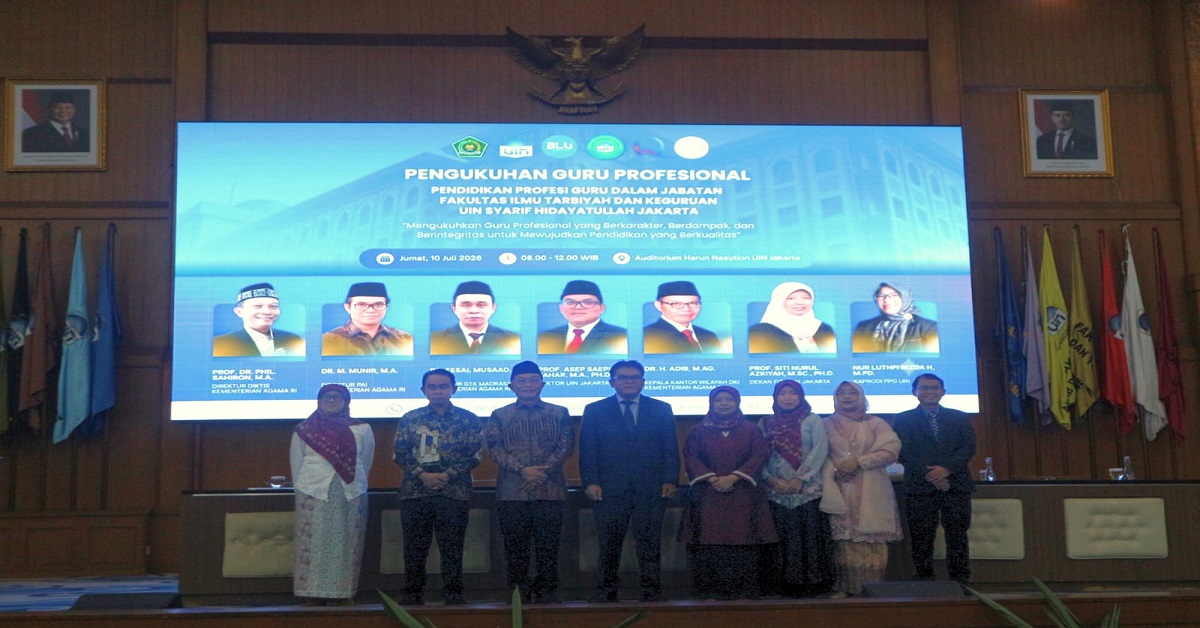 Kukuhkan Lulusan Baru, PPG UIN Jakarta Luncurkan Aplikasi "PPG ShareHub" Guna Akselerasi Kualitas Pendidikan Madrasah