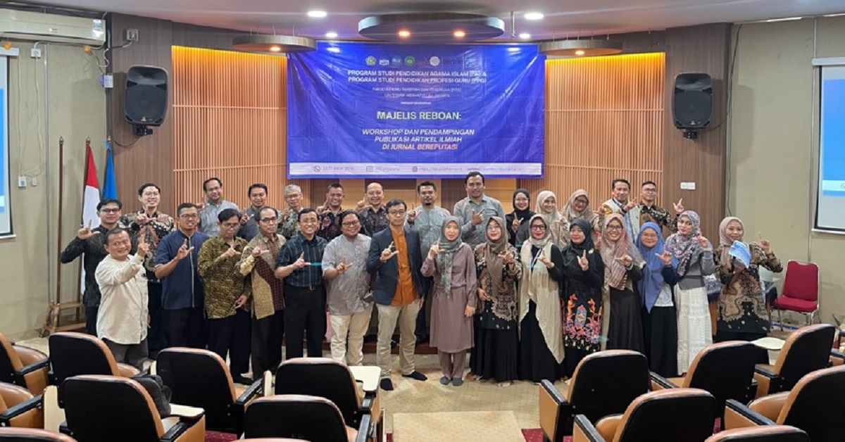 Kolaborasi Prodi PPG dan PAI UIN Jakarta Perkuat Budaya Riset melalui Workshop dan Pendampingan Publikasi Artikel Ilmiah pada Jurnal Bereputasi