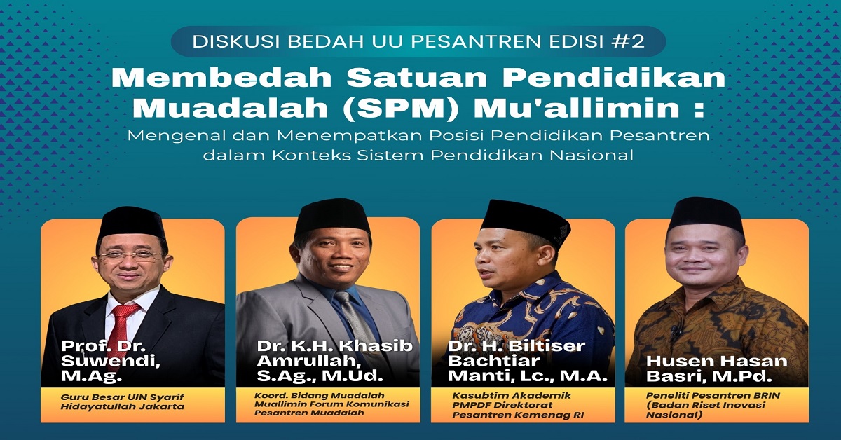SPM Muallimin itu Bukan Entitas Sekolah atau Madrasah