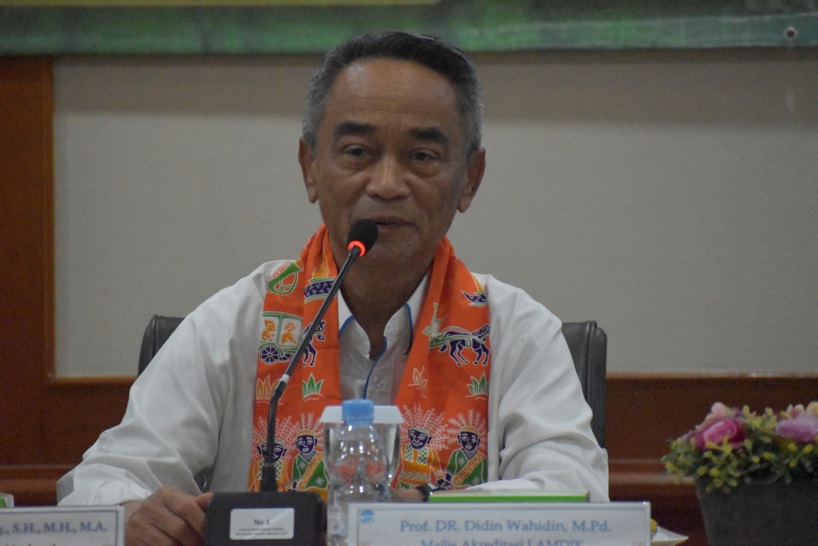 Prof. Dr. Didin Wahidin, M.Pd.