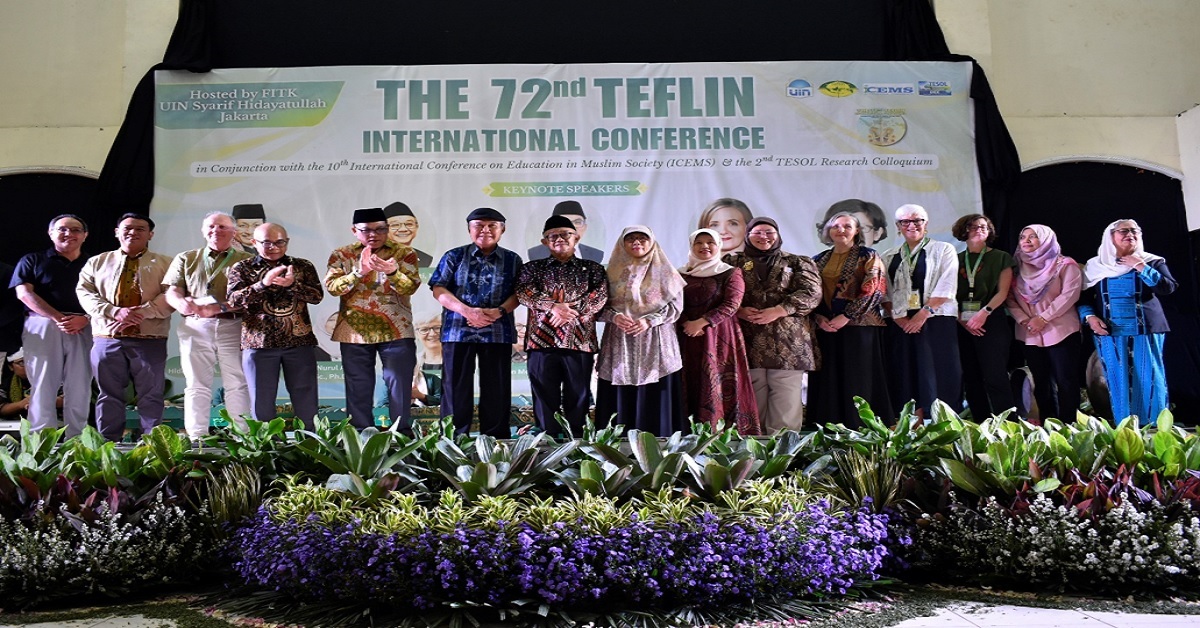 FITK UIN Jakarta Gelar The 72nd TEFLIN International Conference, Menteri Dikdasmen Dorong Penguatan Pembelajaran Bahasa Inggris Sejak Sekolah Dasar