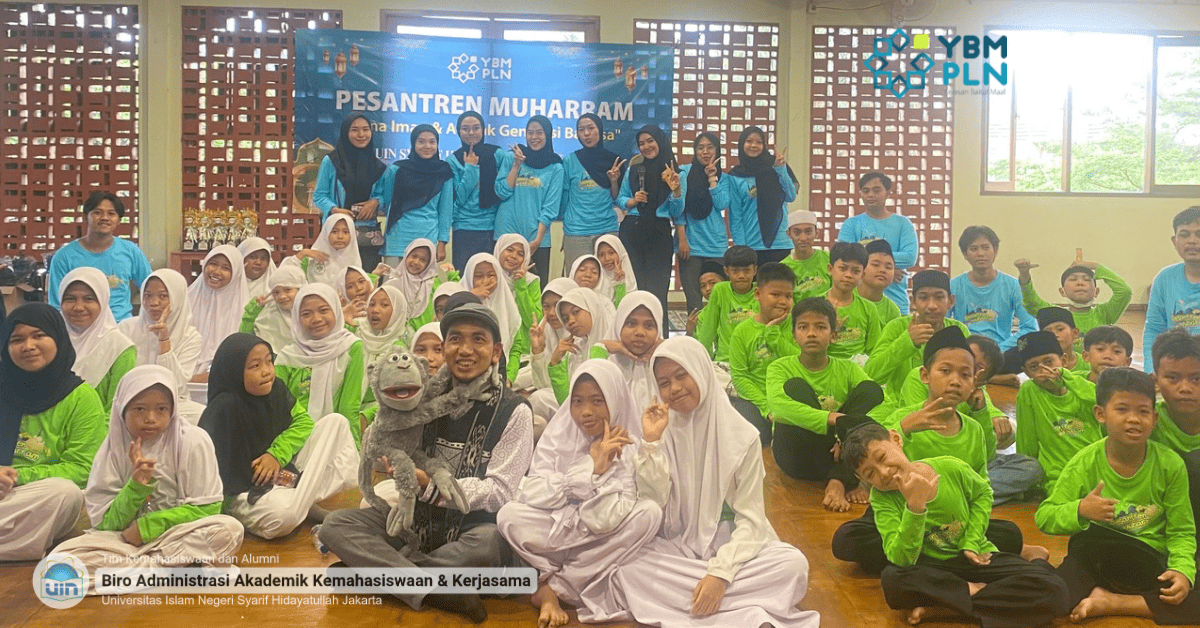 Komunitas Gencar UIN Jakarta Gelar Santunan Muharam