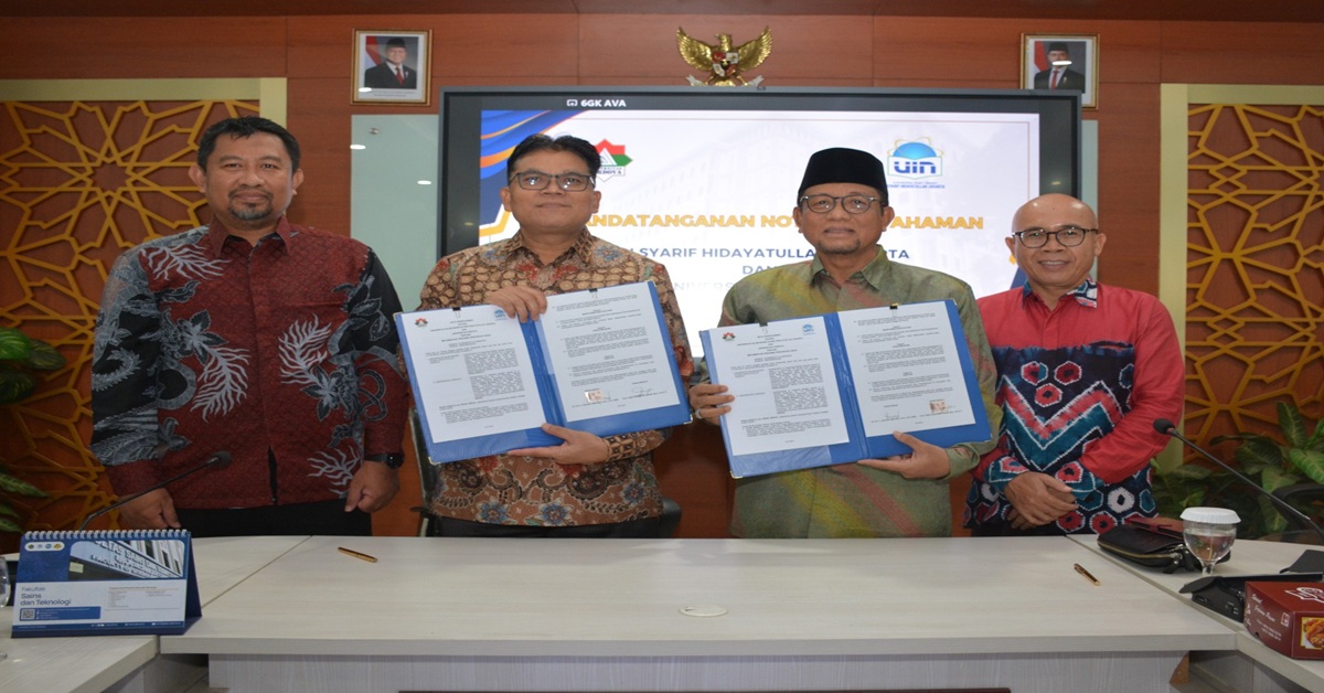 UIN Syarif Hidayatullah Jakarta dan Universitas Cordova Teken Nota Kesepahaman, Perkuat Sinergi dalam Pendidikan dan Riset