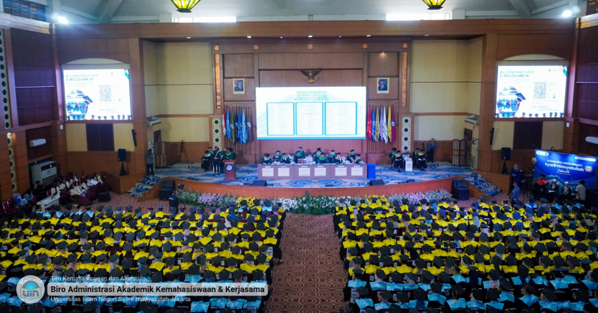 Hari Kedua Wisuda ke-137 UIN Jakarta, Tekankan Etika Islam di Era 5.0