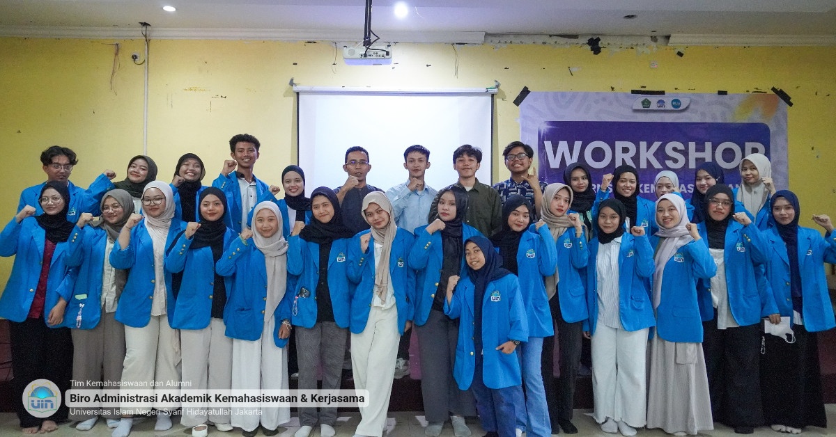 Internship Kemahasiswaan UIN Jakarta Asah Keterampilan Digital Lewat Workshop