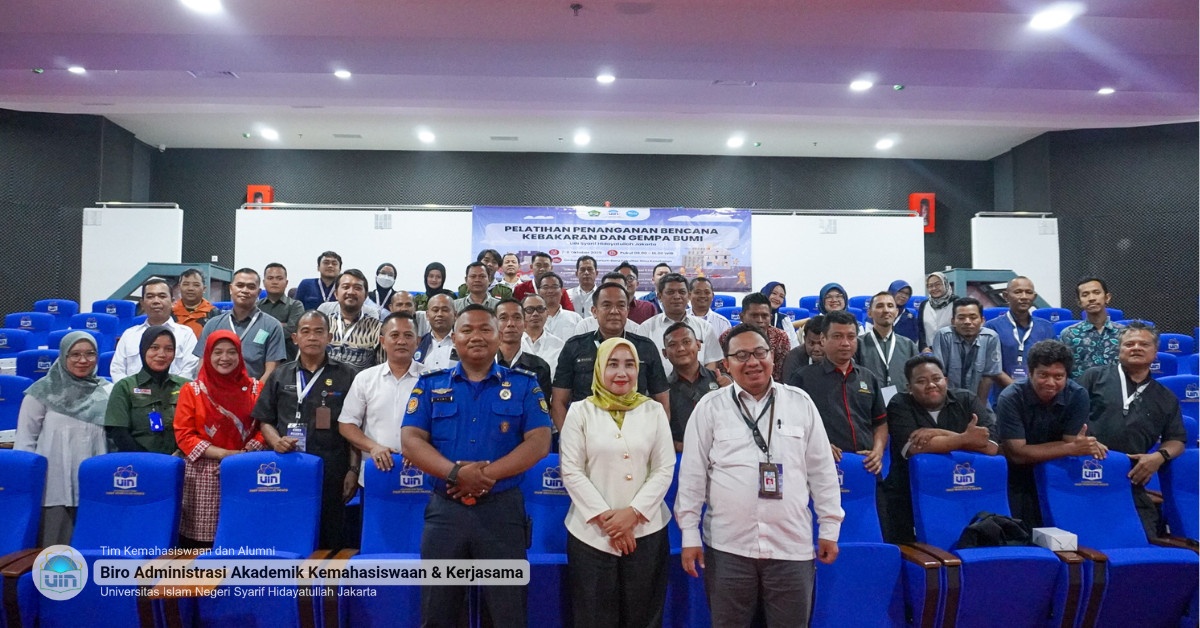 Belajar dari Pengalaman, UIN Jakarta Perkuat Mitigasi Bencana di Kampus