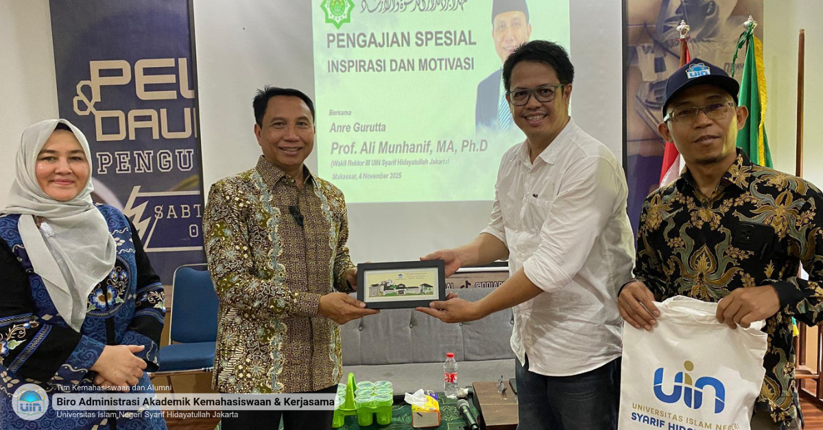 UIN Jakarta Perkuat Jaringan, Sapa Alumni Sukses di Makassar