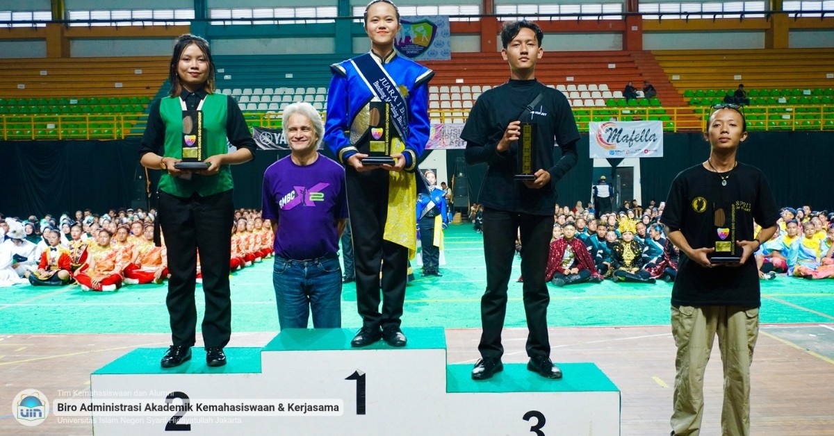 Ukir Prestasi, Marching Band UIN Jakarta Raih Juara 3 di BMBC XII 2025