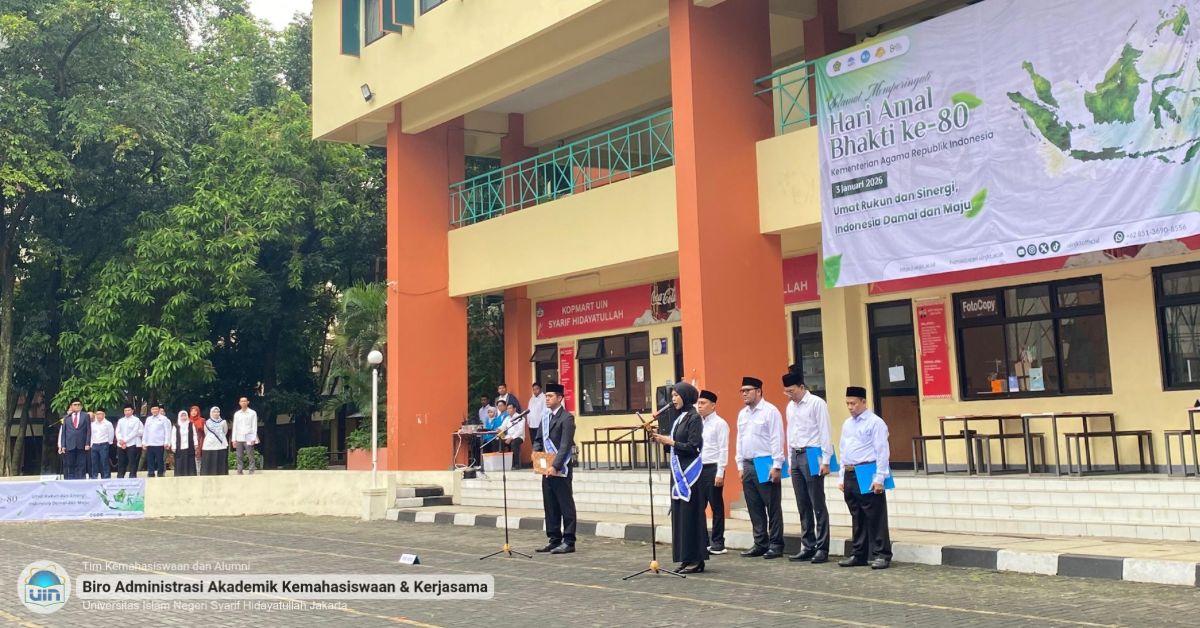 HAB ke-80 Kemenag, UIN Jakarta Dorong Kerukunan dan Transformasi Digital Berbasis Nilai Moderasi Beragama