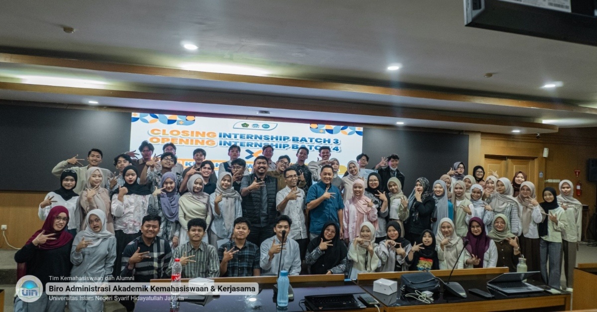 Kemahasiswaan UIN Jakarta Resmi Mulai Internship Batch 4 Terintegrasi KKN In Campus 2026