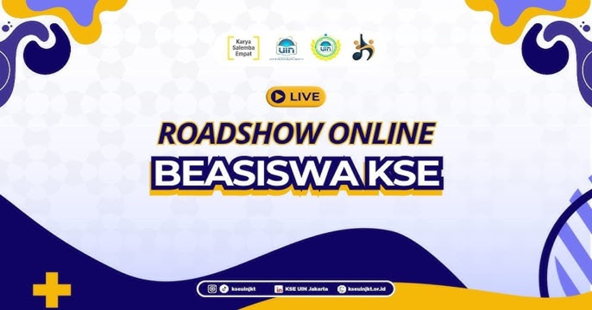 Paguyuban KSE UIN Jakarta Gelar Roadshow Beasiswa, Berikan Pemahaman Alur Seleksi