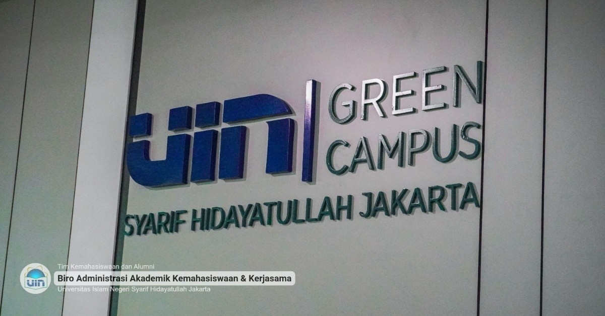 Internship Kemahasiswaan  UIN Jakarta Hadiri Sosialisasi Green Campus 