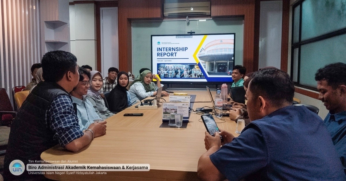 Gelar Evaluasi Bulanan, Kemahasiswaan UIN Jakarta Tinjau Progres KKN dan Internship