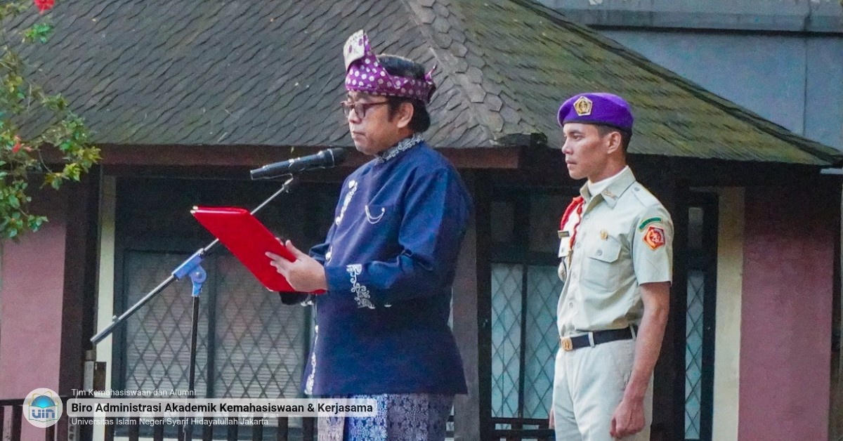 Wakil Rektor Bidang Akademik UIN Jakarta Tekankan Nilai Asah, Asih, Asuh dalam Momentum Hardiknas 