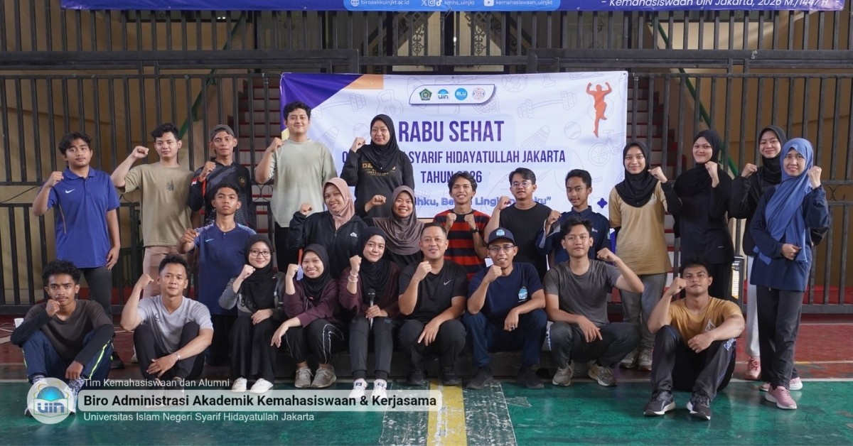 Perkuat Silaturahmi, Ormawa UIN Jakarta Inisiasi Program "Rabu Sehat"