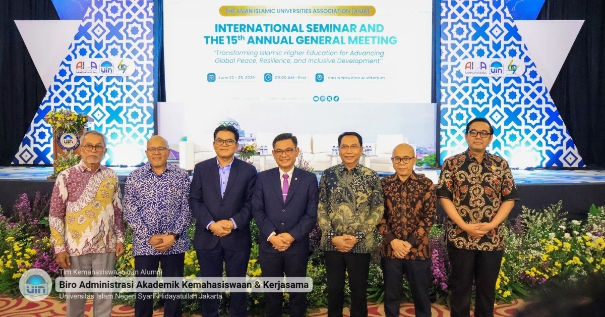 UIN Jakarta Dorong Transformasi Pendidikan Tinggi Islam untuk Perdamaian Global melalui AIUA International Seminar 2026