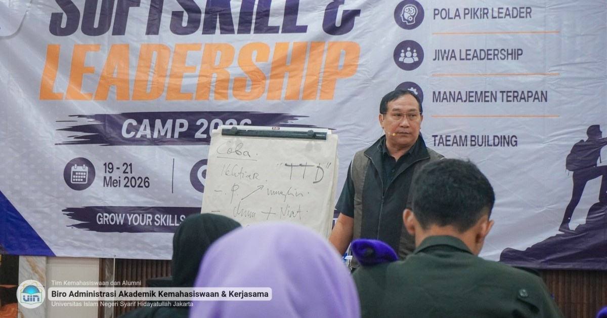 Soft Skill & Leadership Camp Kemahasiswaan Tekankan Nilai Kepemimpinan Mahasiswa