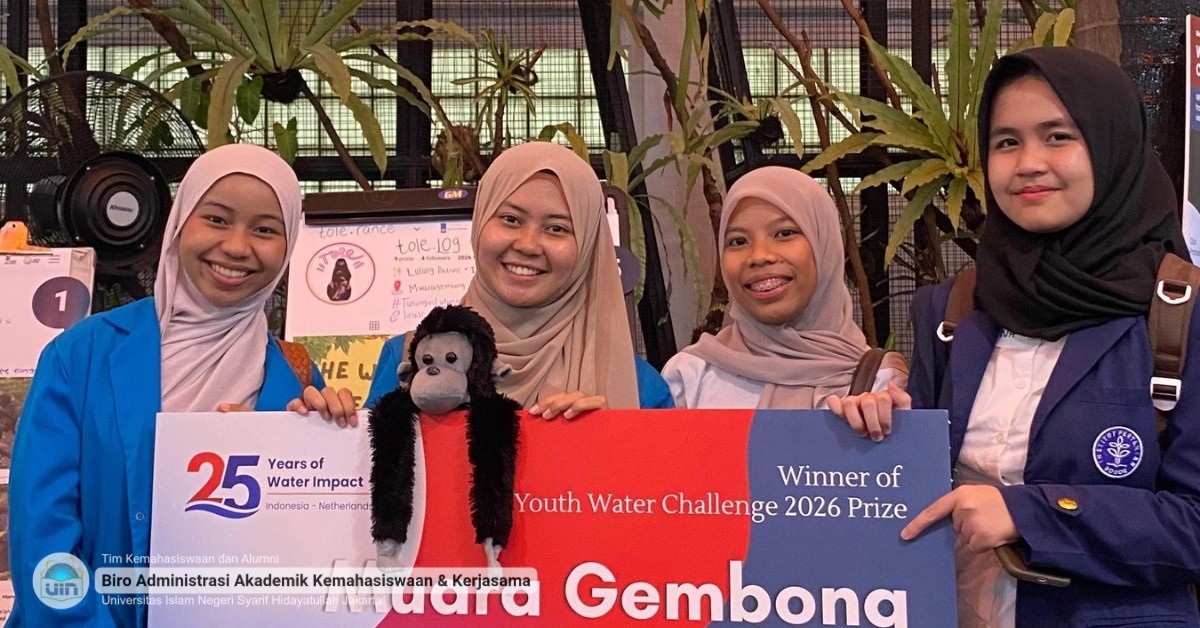 Lewat Kisah "Tole si Lutung Jawa", Delegasi UIN Jakarta Sabet Kemenangan di Water Youth Challenge 2026