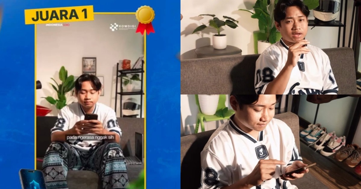 Dari Hobi Editing, Alam Syah Raih Juara 1 Nasional dalam Kompetisi Video Pendek di Komdigi